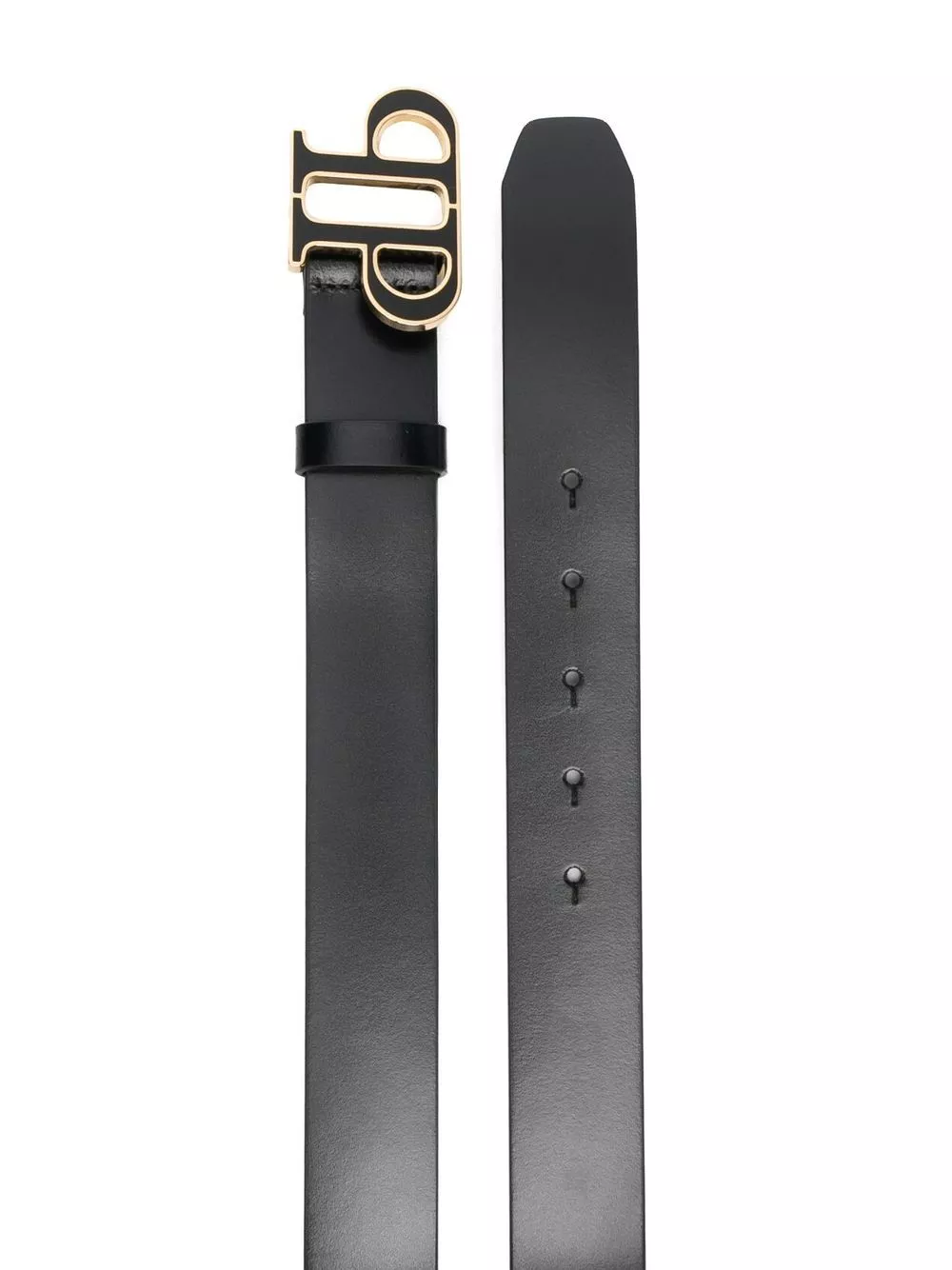 Affordable Philipp Plein logo-motif leather belt Men 0117