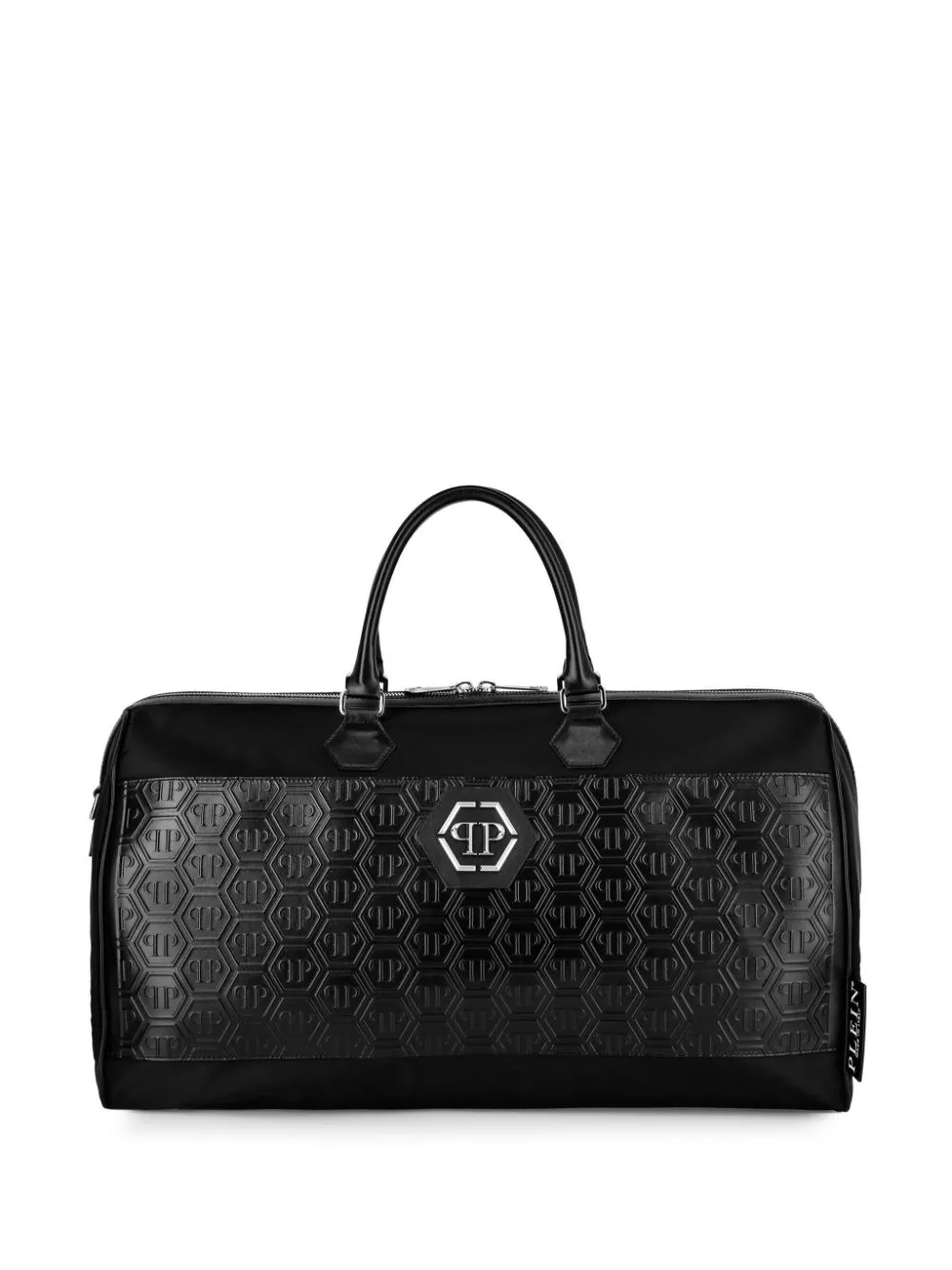 Affordable Philipp Plein Monogram leather laptop bag Men 0124