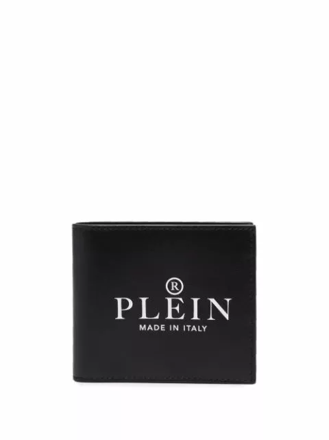 Affordable Philipp Plein logo-print bifold wallet Men 0123