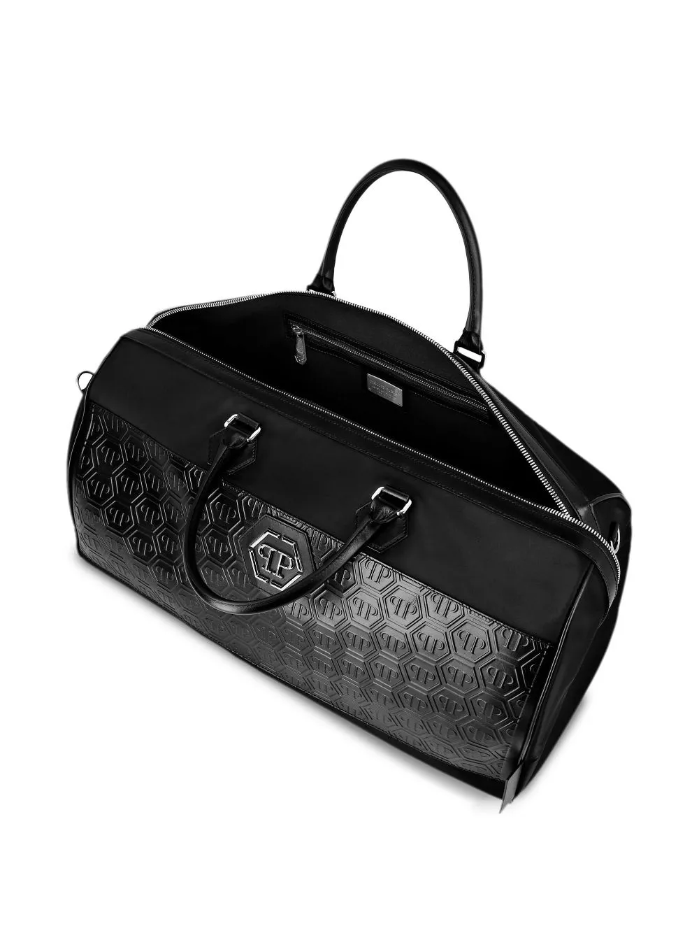 Affordable Philipp Plein Monogram leather laptop bag Men 0124