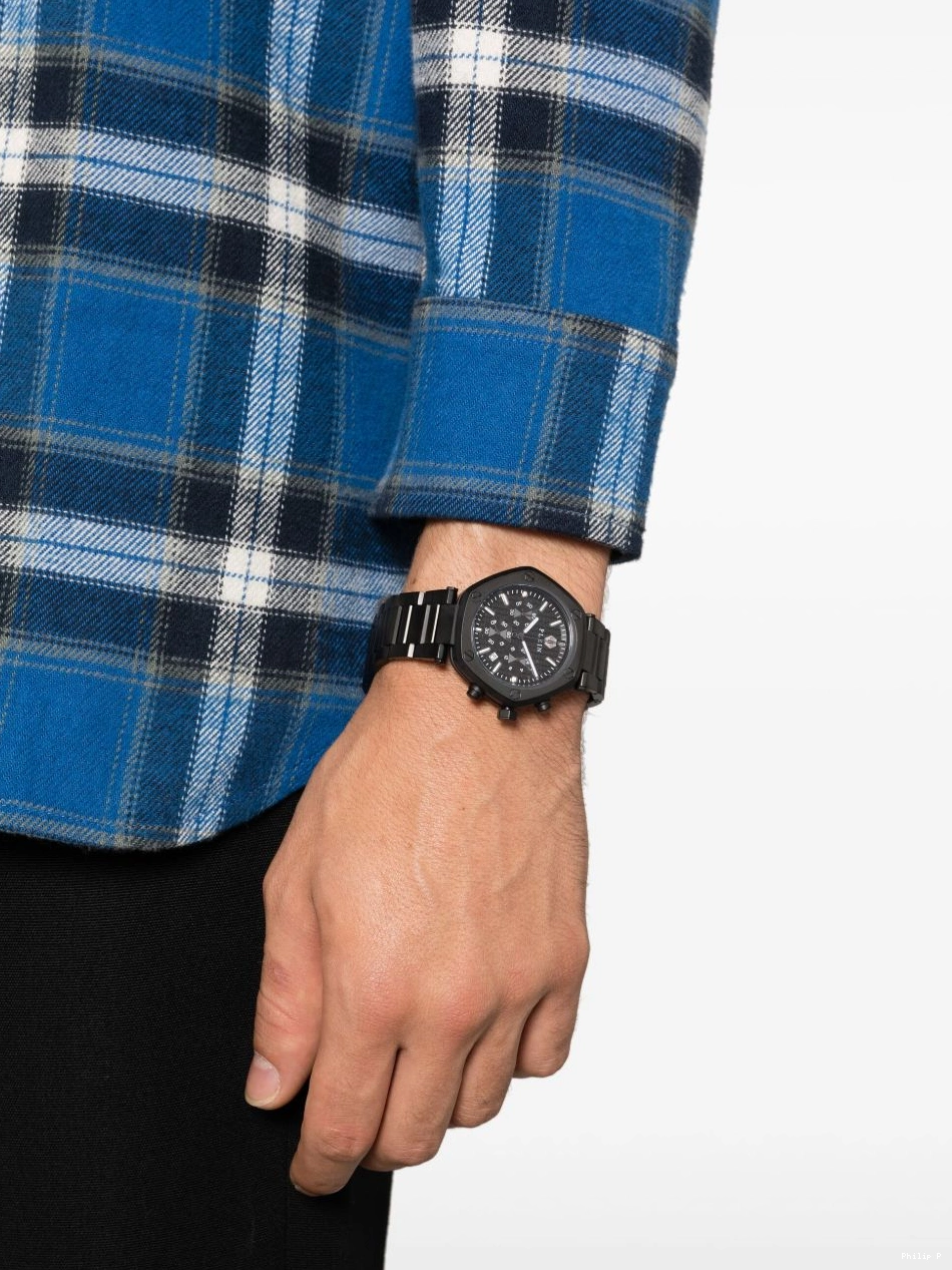 Affordable Men Philipp 42mm Plein Hexagon 0216