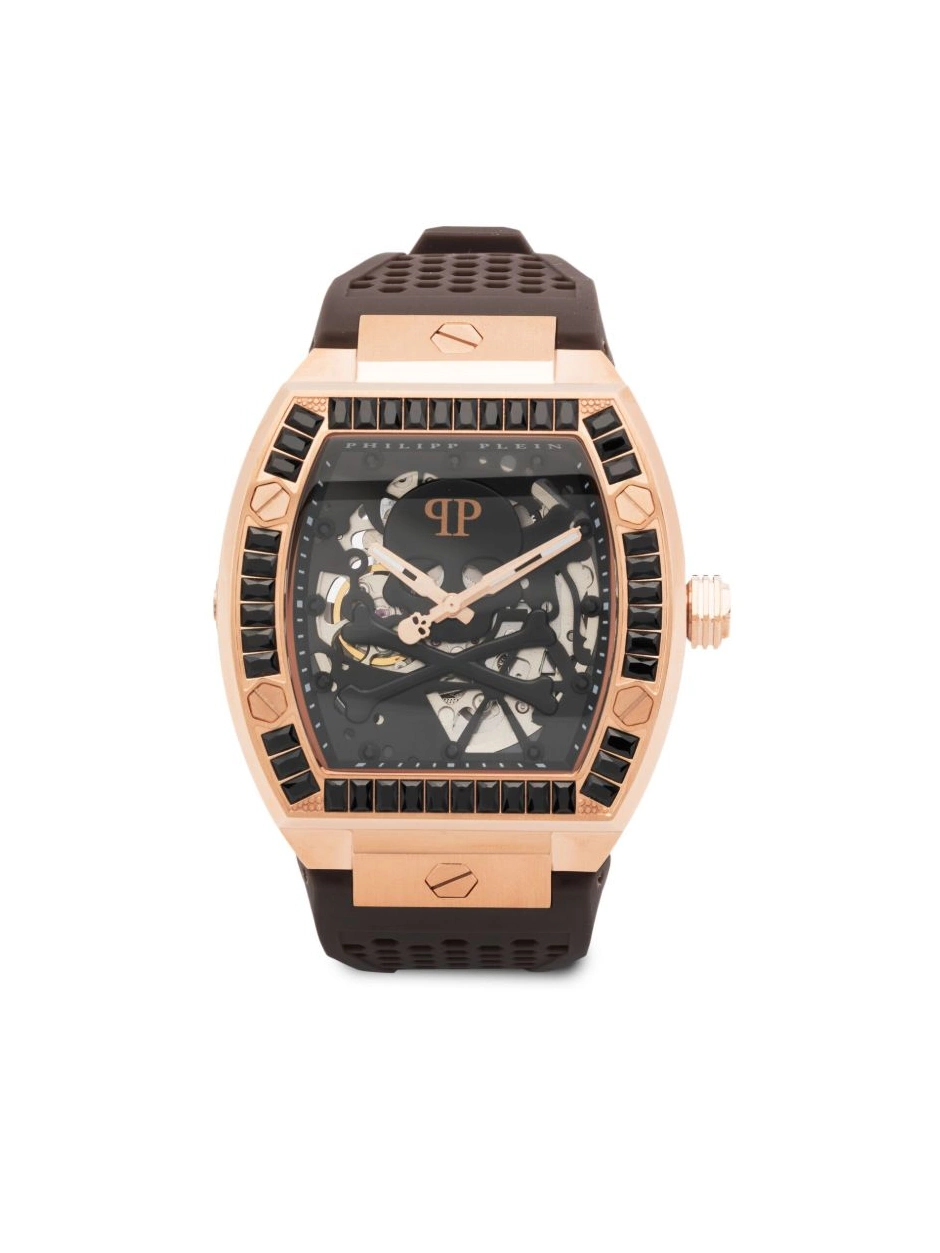 Affordable crystal-accent The Plein Philipp 44mm Men Skeleton 0319