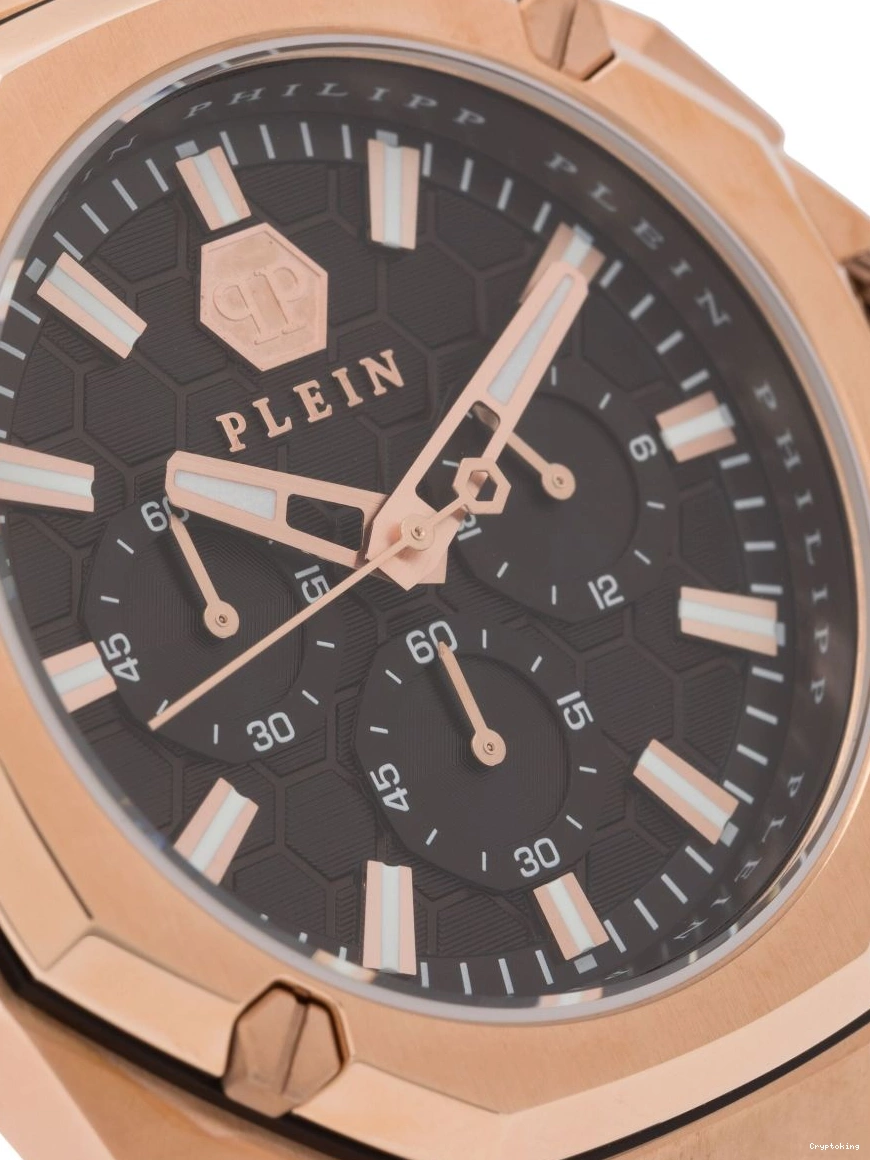 Affordable Philipp Plein Octagon Men 44mm 0304