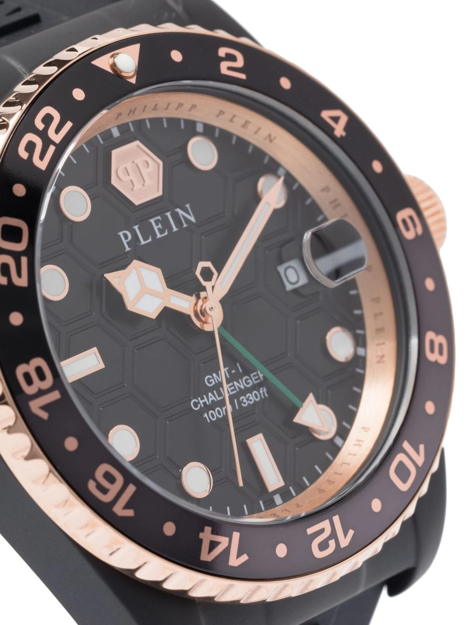 Affordable Challenger Philipp Men GMT-I Plein 44mm 0303