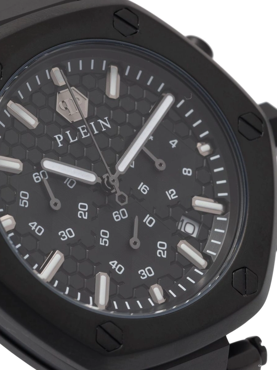 Affordable 42mm Men Plein Hexagon Philipp 0304