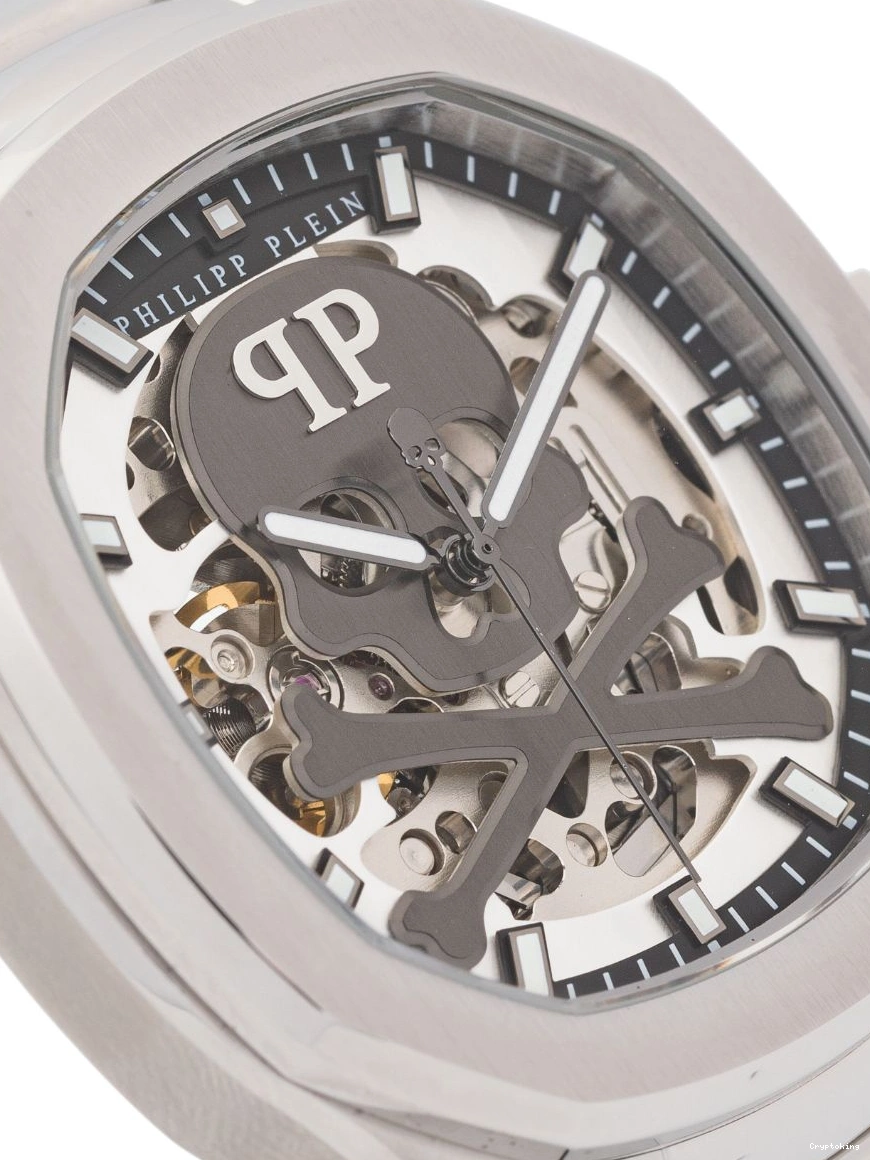 Affordable 42mm Men Skeleton Plein Spectre Philipp 0304